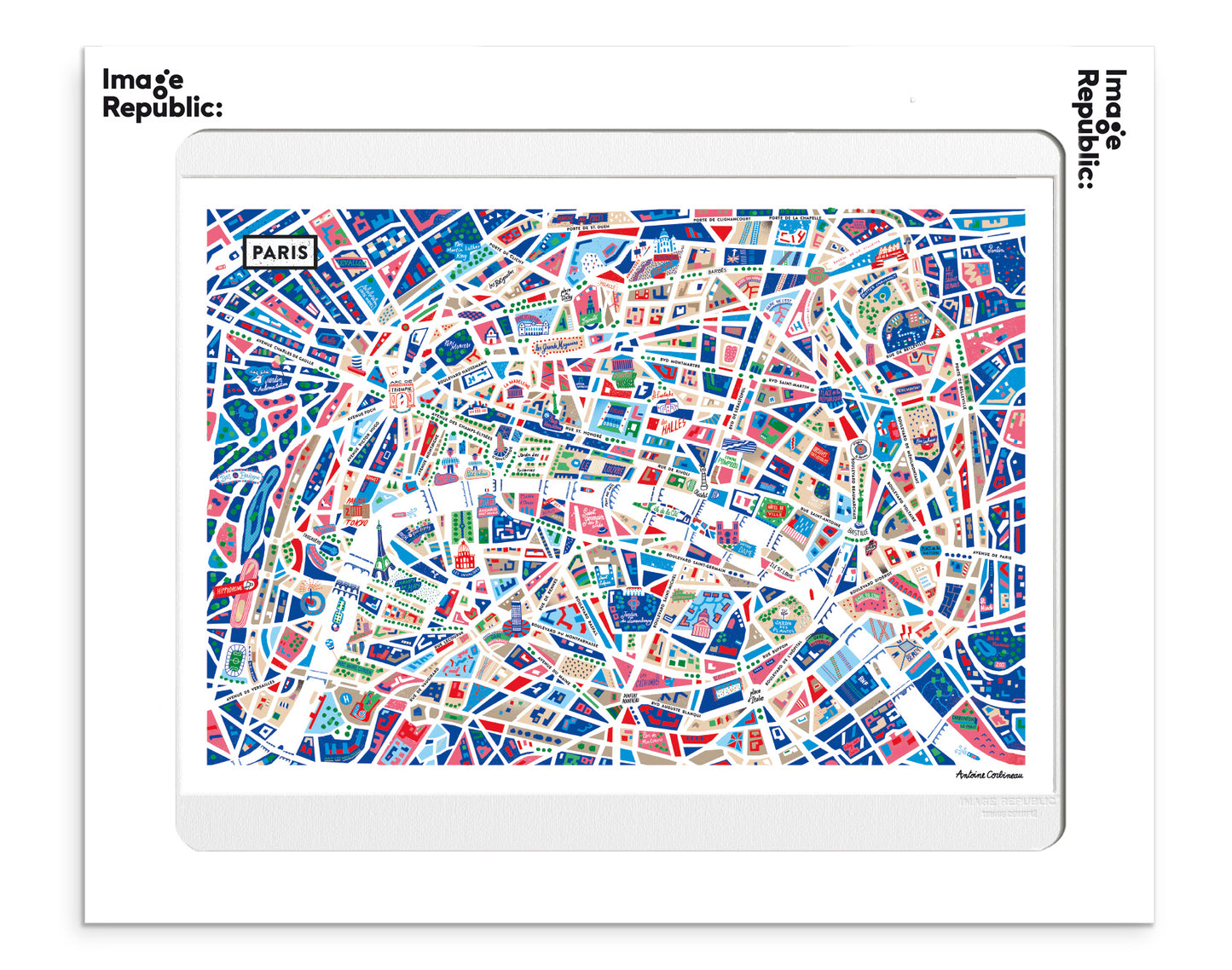 POSTER 40/50 ANTOINE CORBINEAU PARIS