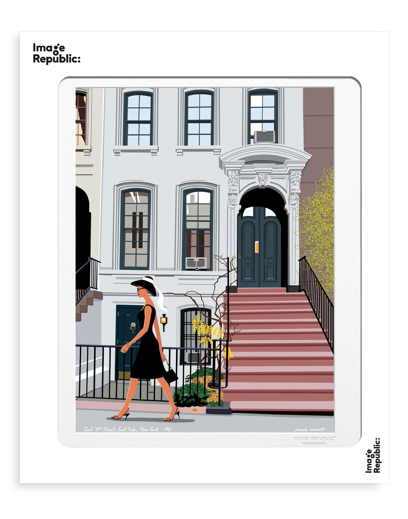 POSTER 30/40 MARIOTTI NEW YORK