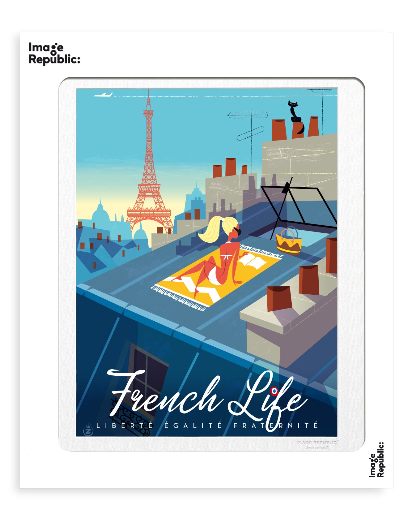 POSTER 30/40 MONSIEUR Z FRENCH LIFE