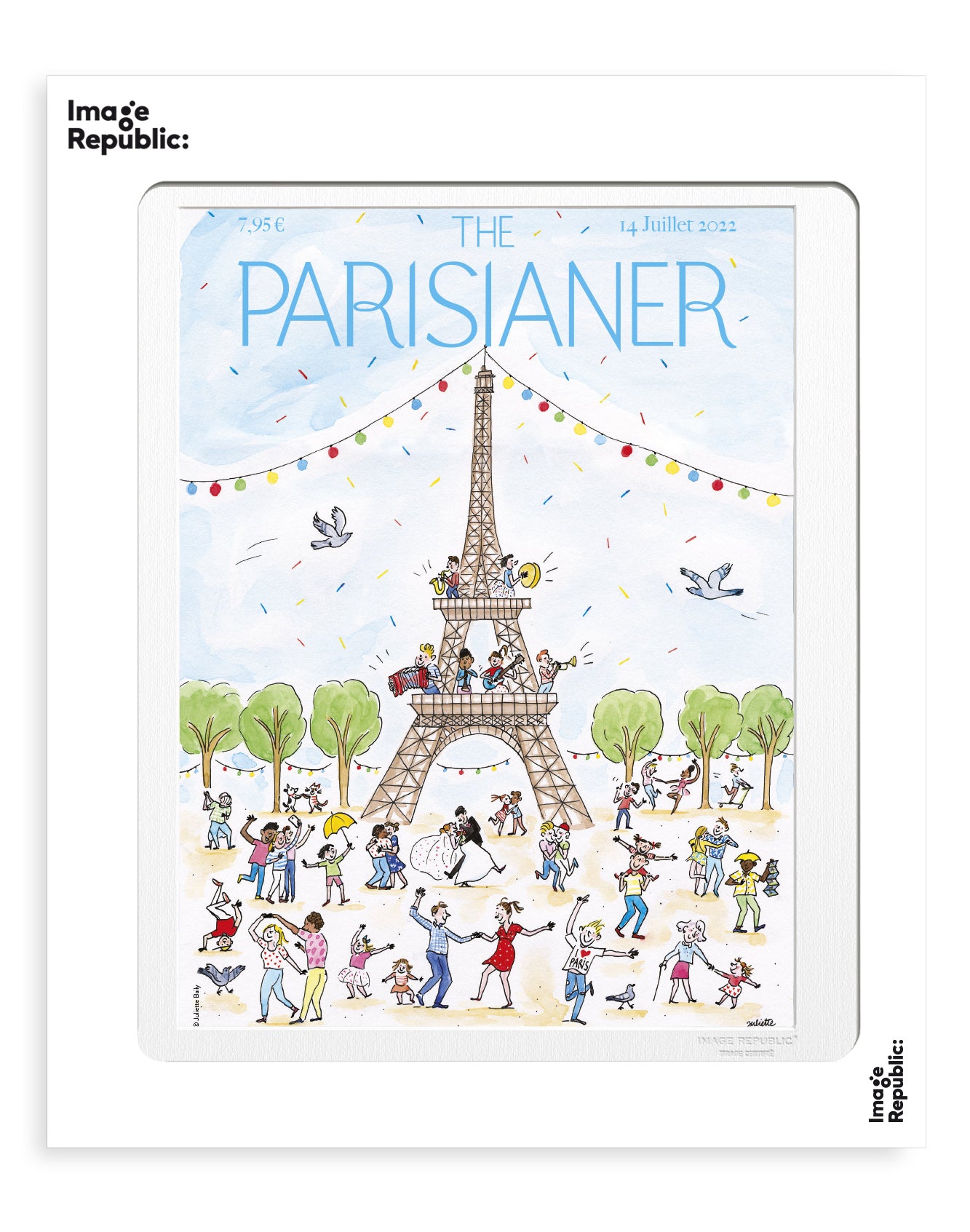 POSTER 30/40 THE PARISIANER N63 BAILLY