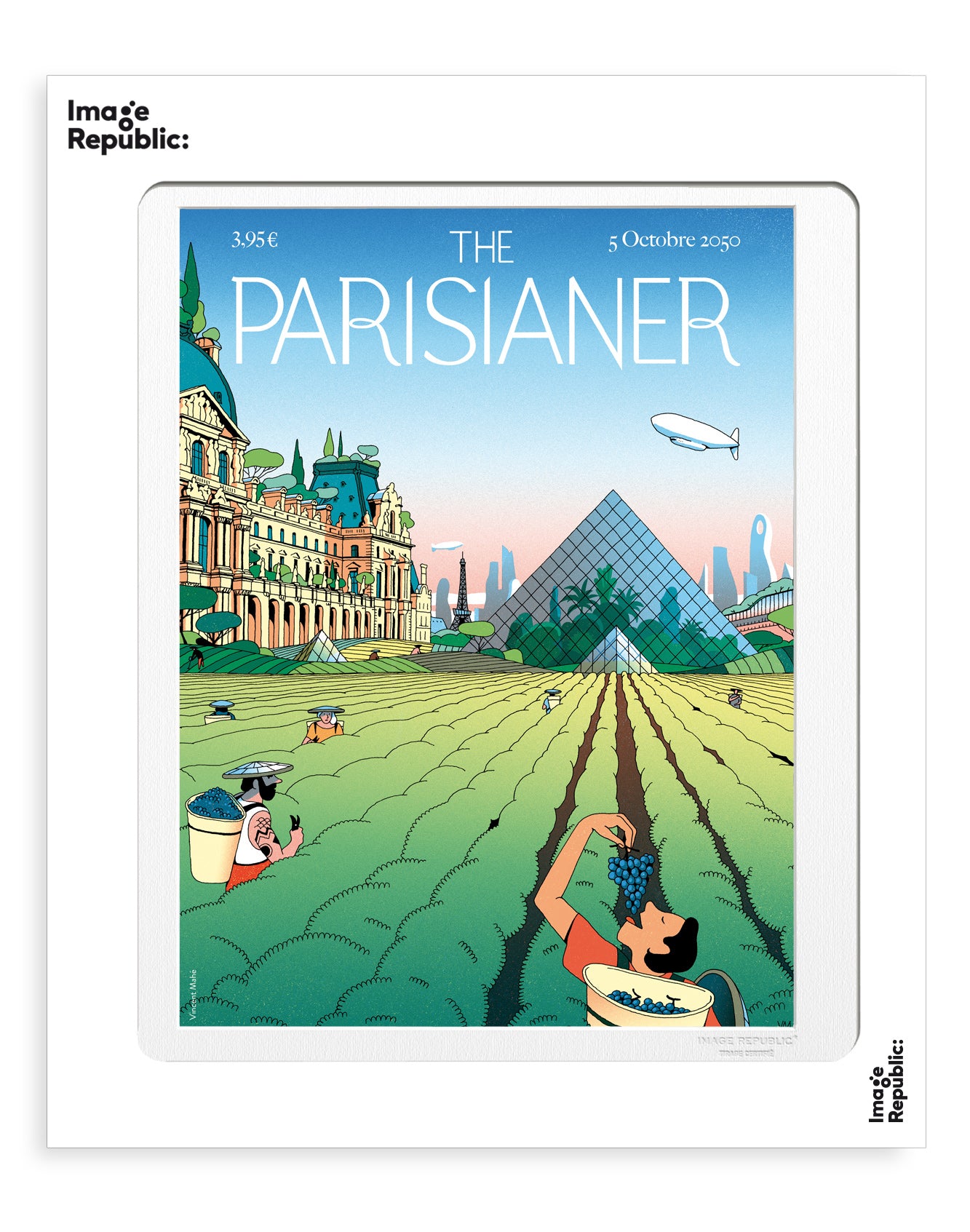 POSTER 56/76 THE PARISIANER UTOPIE 2050 N11 MAHE