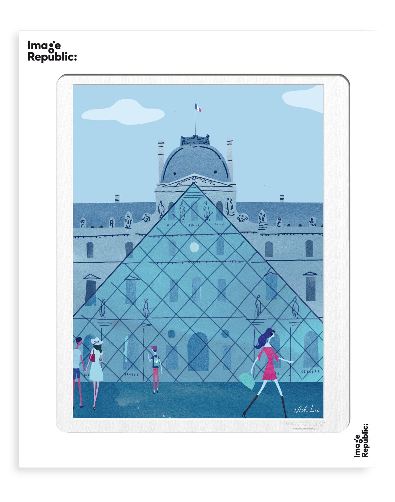 POSTER 30/40 WLPP PQRIS LOUVRE