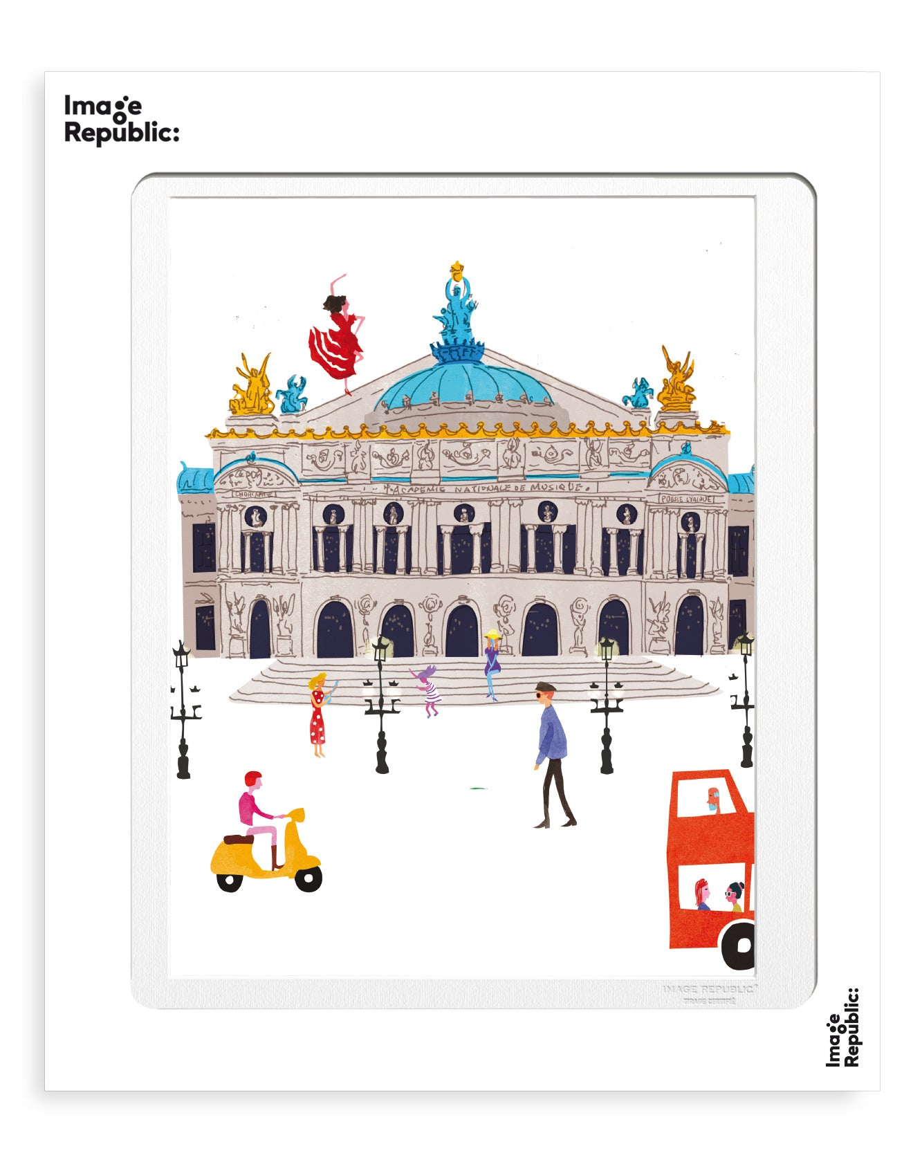 POSTER 30/40 WLPP PARIS OPERA