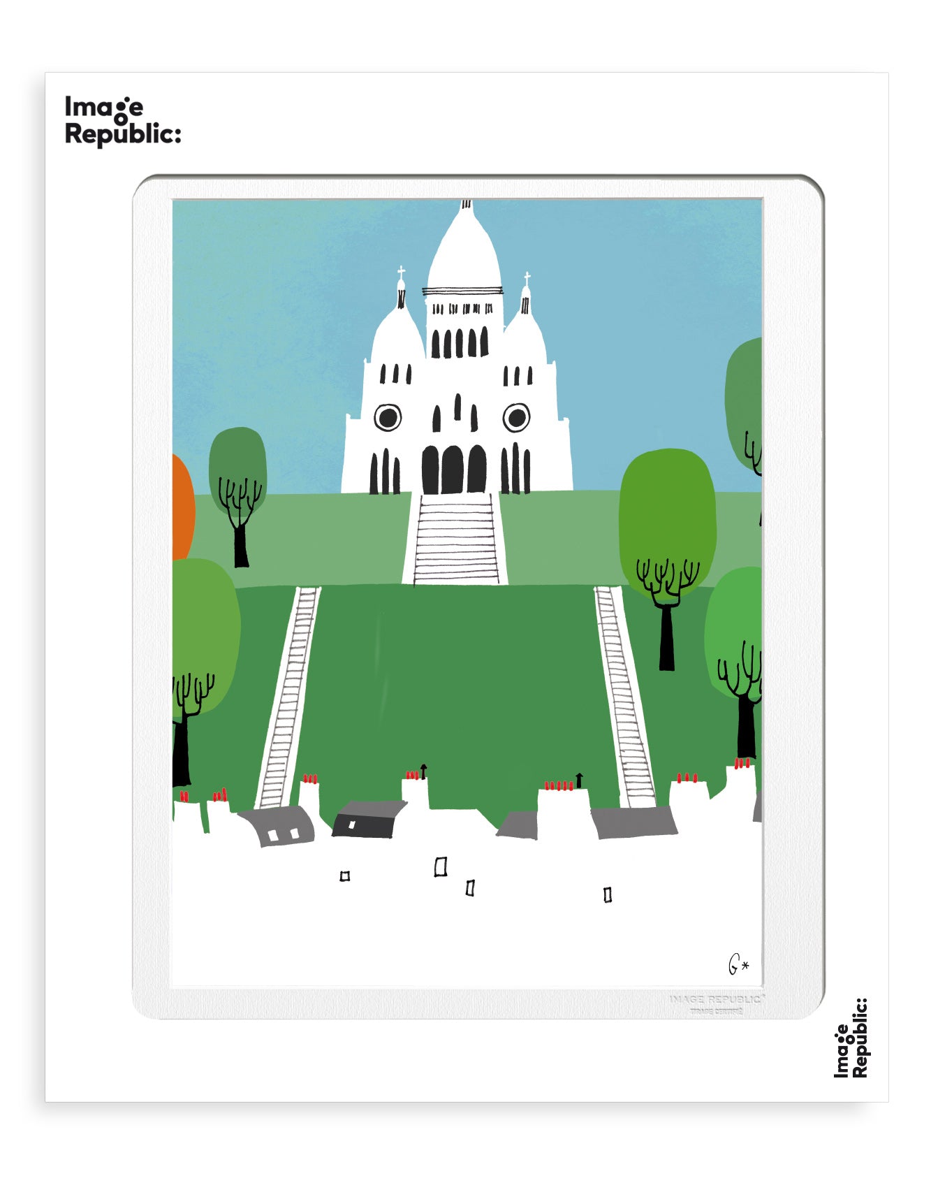 POSTER 30/40 WLPP SACRE COEUR