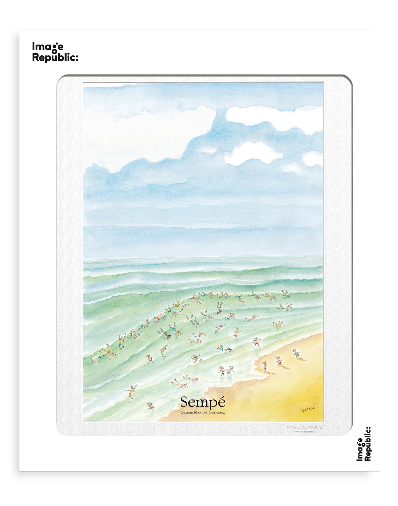 POSTER 40/50 SEMPE BAIGNADE