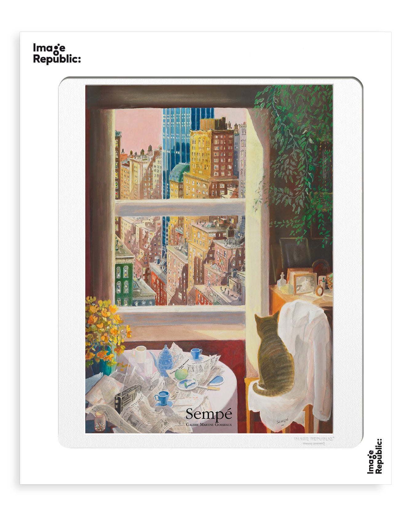 POSTER 40/50 SEMPE CHAT NYC