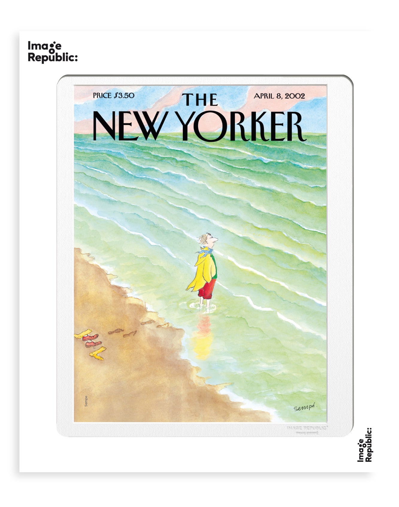 POSTER 40/50 THE NEW YORKER 224 SEMPE WAVES