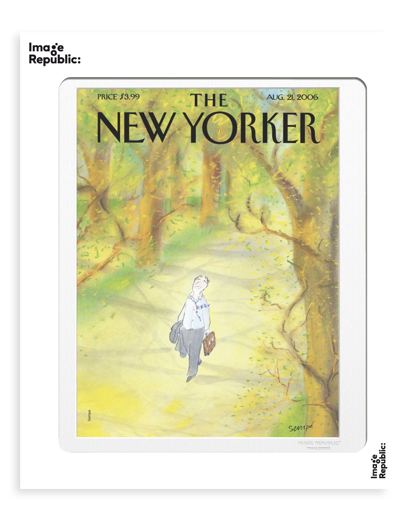 POSTER 40/50 THE NEW YORKER 225 SEMPE FRESH INTOXICATION
