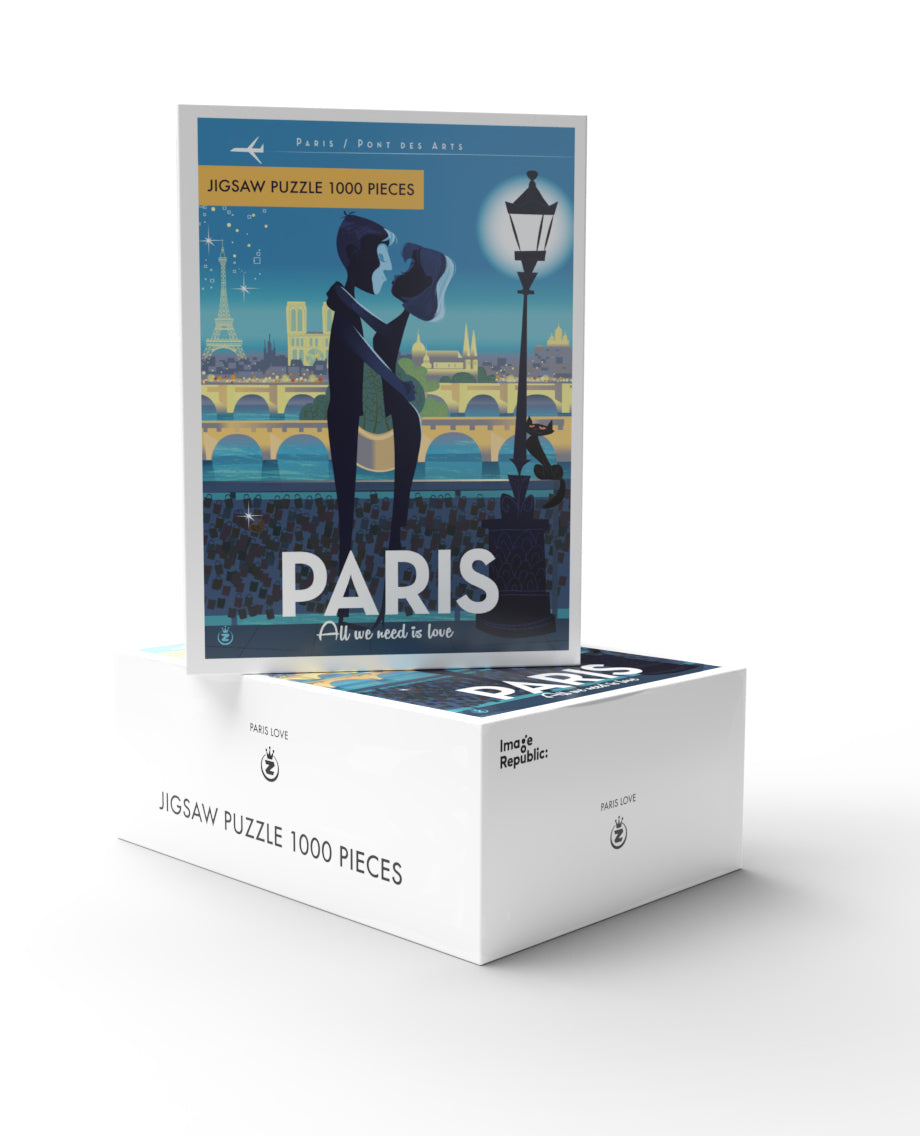 PUZZLE 1000 PIECES MONSIEUR Z PARIS