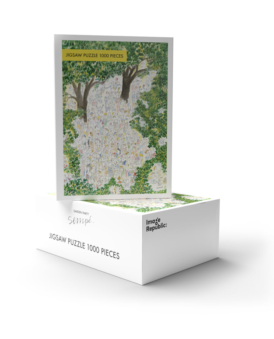 PUZZLE 1000 PIECES GARDEN PARTY