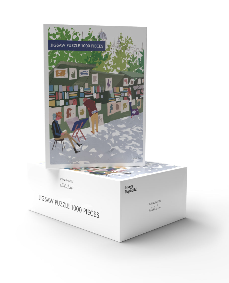 PUZZLE 1000 PIECES BOUQUINISTES