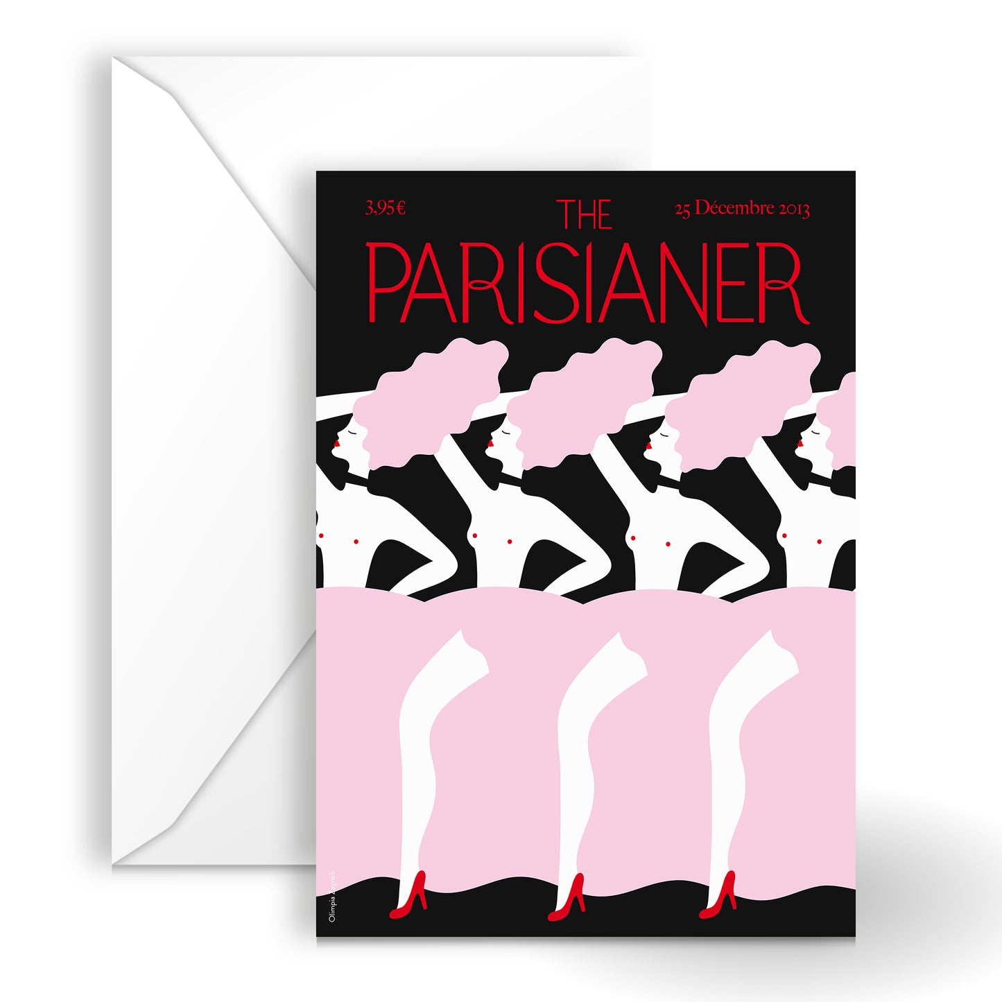 CARTE POSTALE THE PARISIANER ZAGNOLI