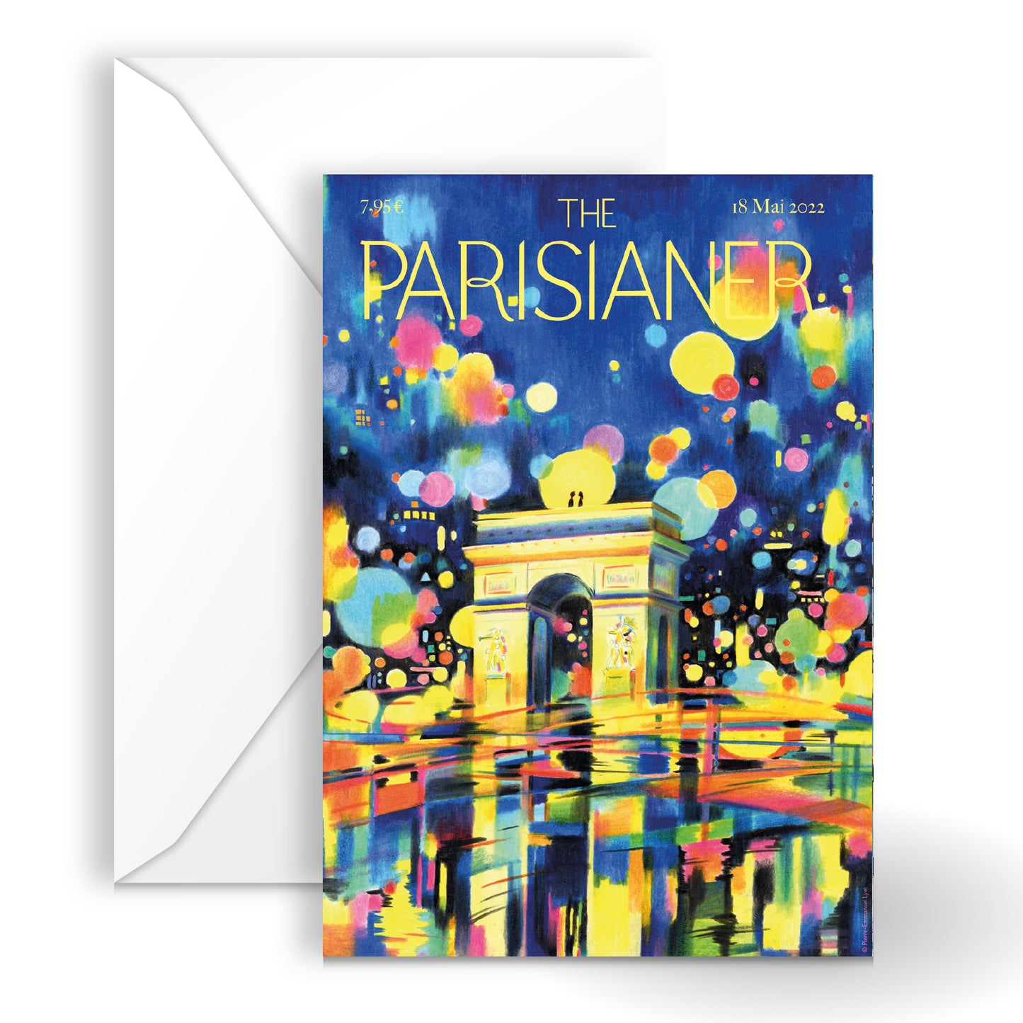 CARTE POSTALE THE PARISIANER LYET
