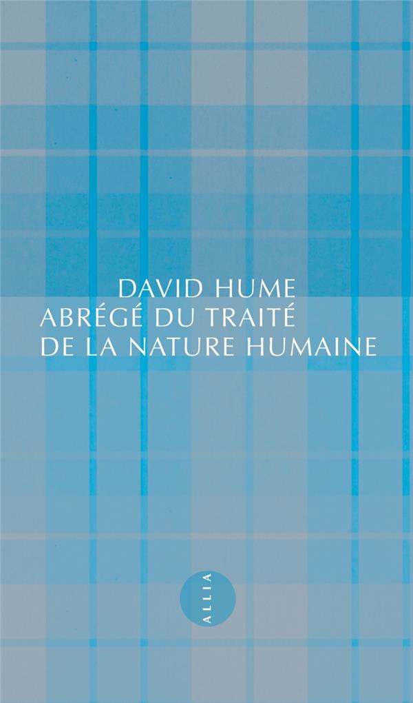 ABREGE DU TRAITE DE LA NATURE HUMAINE