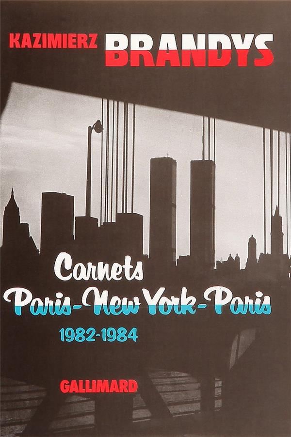 CARNETS PARIS-NEW YORK-PARIS - (1982-1984)