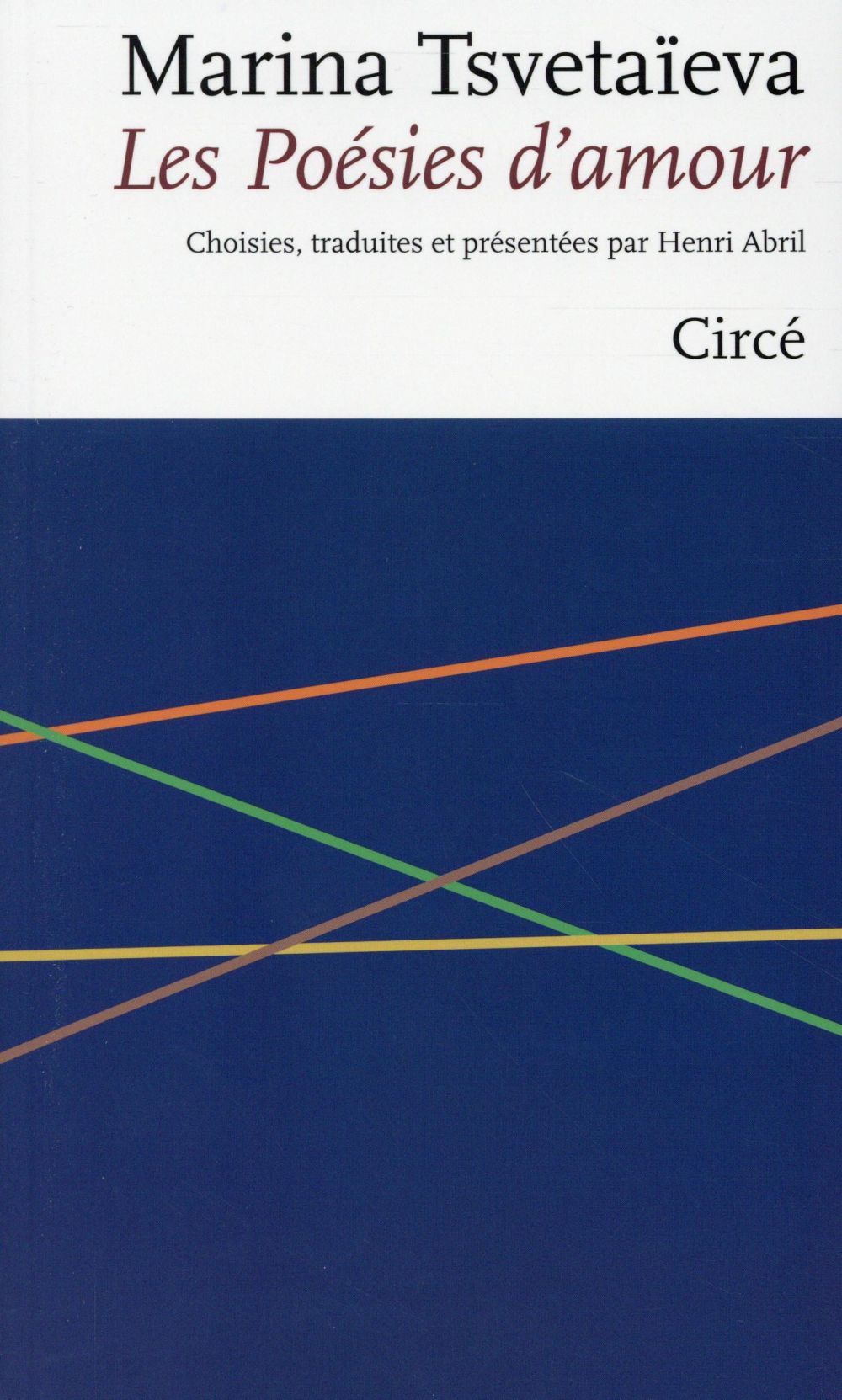 LES POESIES D'AMOUR - TSVETAIEVA MARINA
