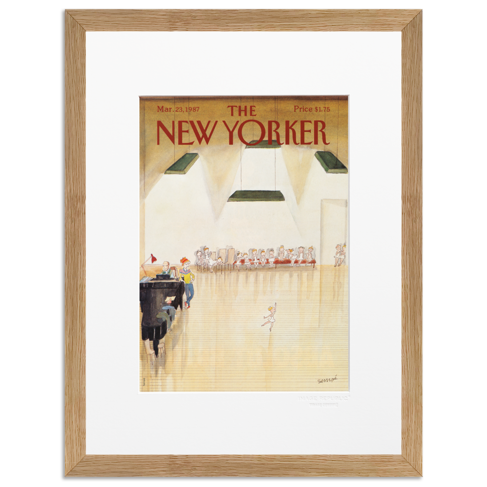 POSTER 40/50 SEMPE THE NEWYORKER 40 SEMPE AUDITION