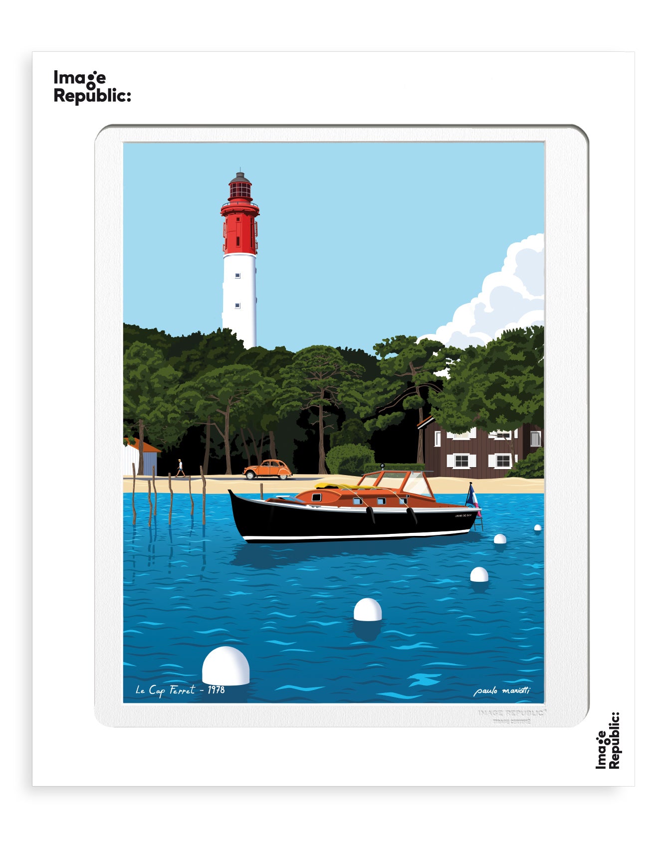 POSTER 30/40 MARIOTTI CAP FERRET