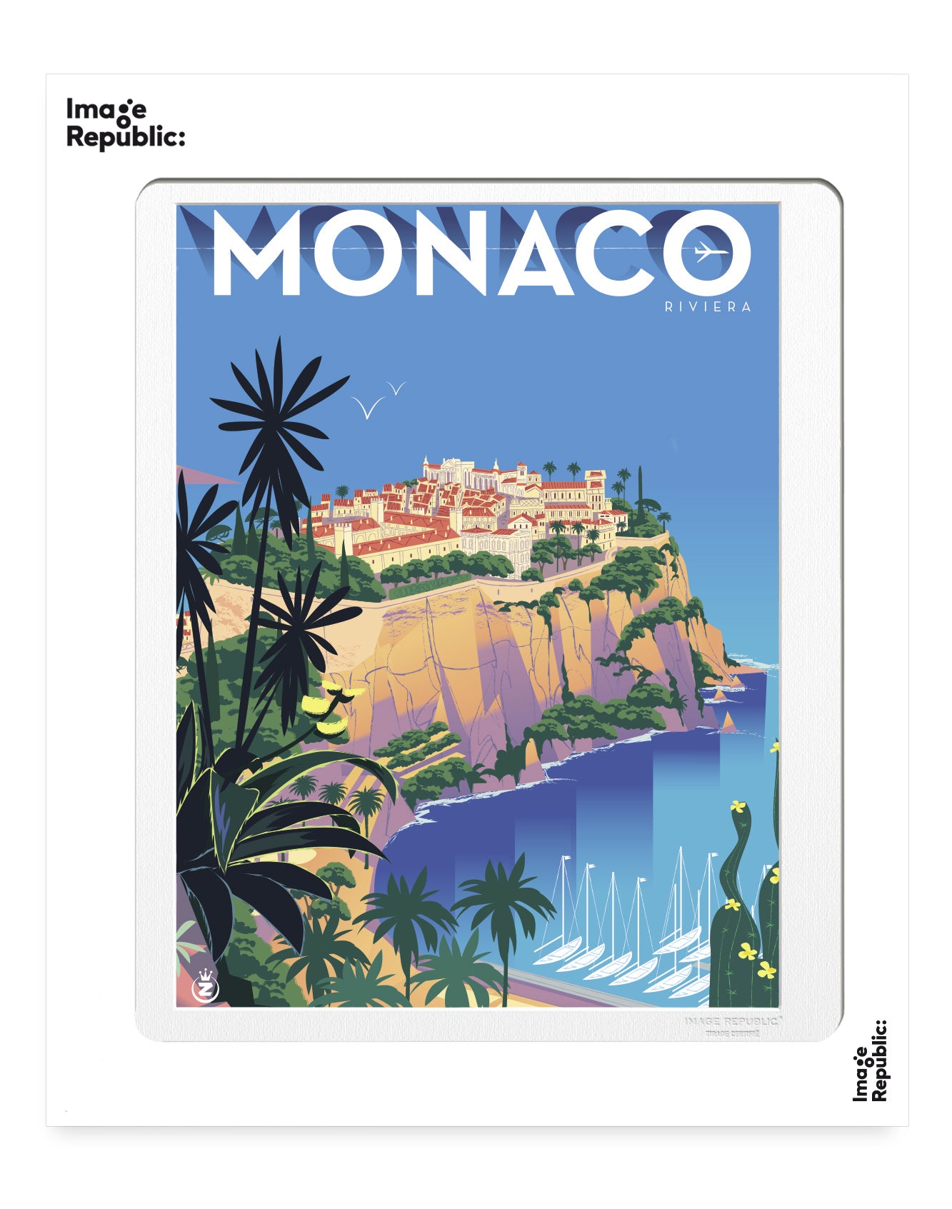 POSTER 30/40 MONSIEUR Z MONACO