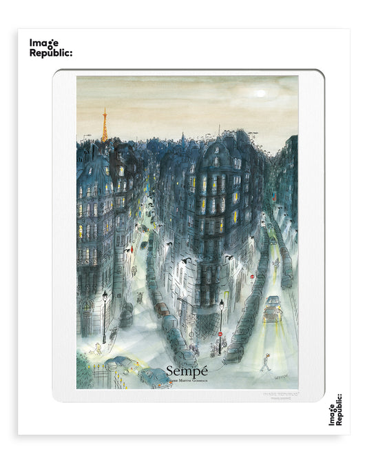 QUARTIER DE NUIT - 30X40 CM