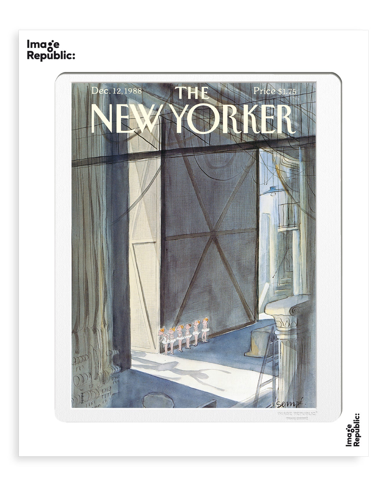 POSTER 40/50 SEMPE THE NEWYORKER 43 SEMPE SCENE DANSE