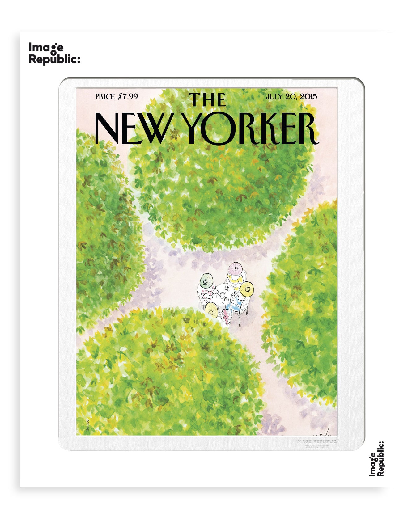 POSTER 40/50 SEMPE THE NEWYORKER 89 SEMPE UNDER THE SAME HAT