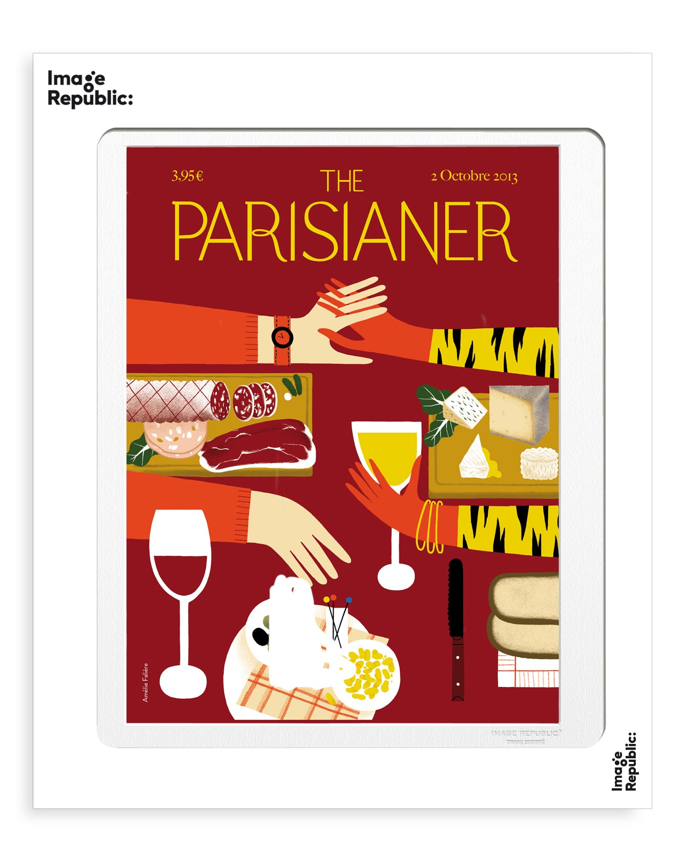 POSTER 30/40 THE PARISIANER N19 FALIERE