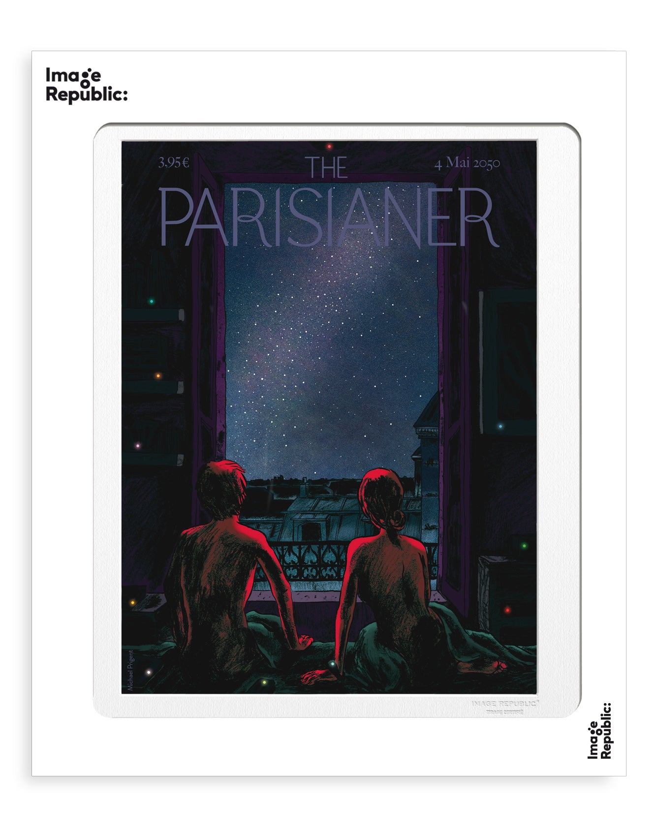 POSTER 56/76 THE PARISIANER UTOPIE 2050 N07 PRIGENT