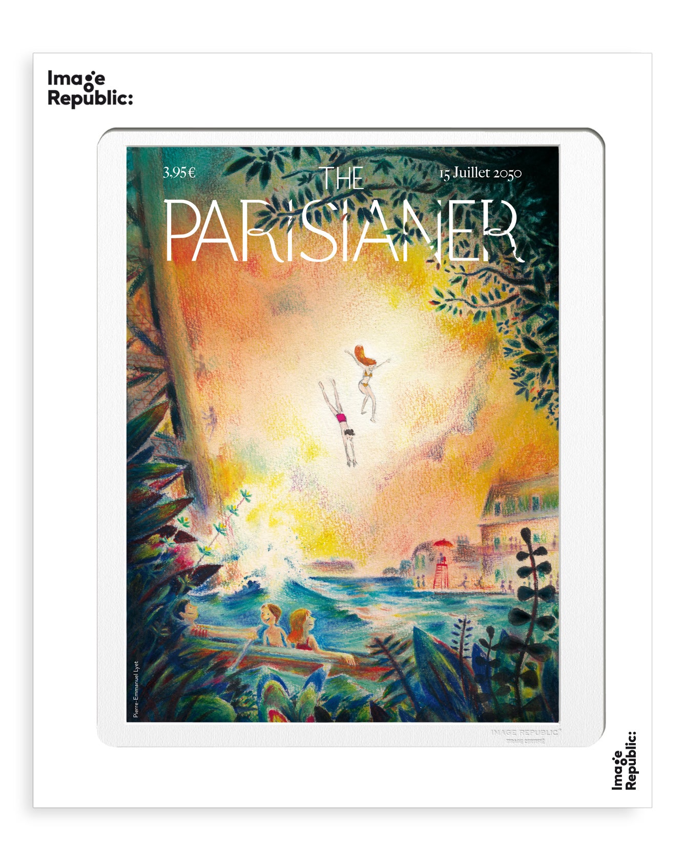 POSTER 40/50 THE PARISIANER UTOPIE N10 LYET