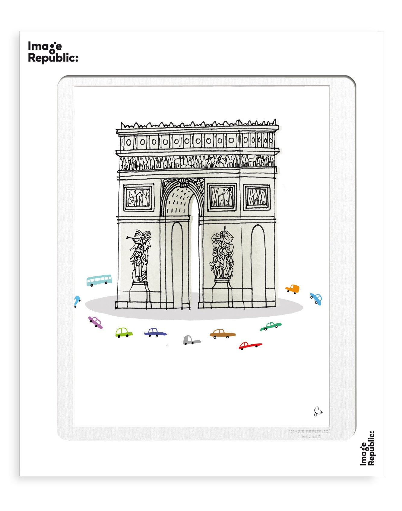 POSTER 30/40 WLPP ARC DE TRIOMPKE