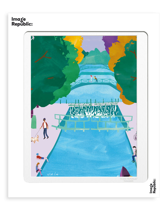 POSTER 30/40 WLPP CANAL SAINT MARTIN