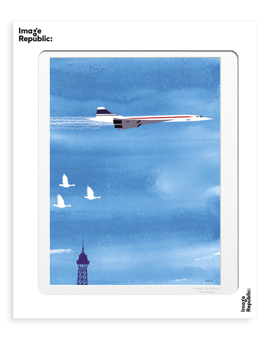 POSTER 30/40 WLPP PARIS CONCORDE