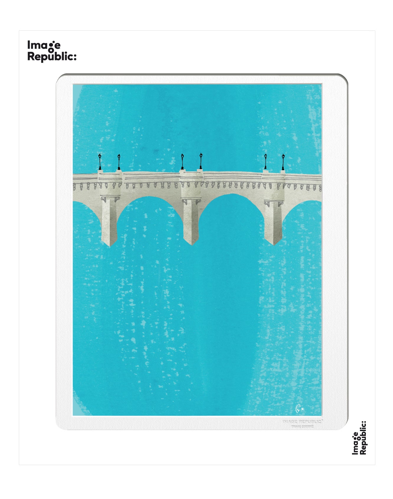 POSTER 30/40 WLPP PARIS PONT NEUF