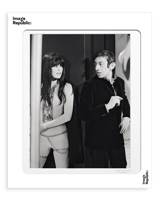 POSTER 40/50 LA GALERIE PHOTO BB GAINSBOURG COMIC STRIP