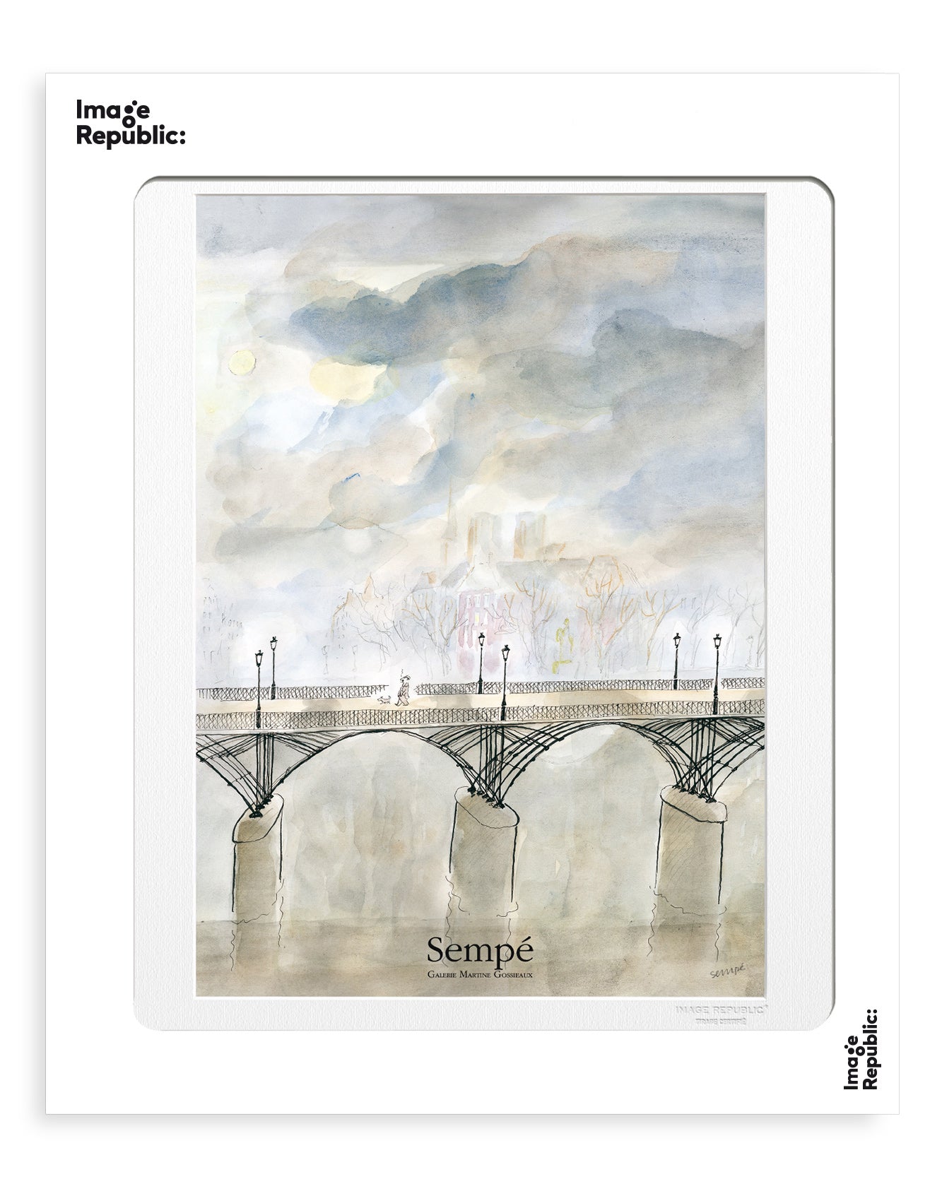 POSTER 40/50 SEMPE PONT DES ARTS