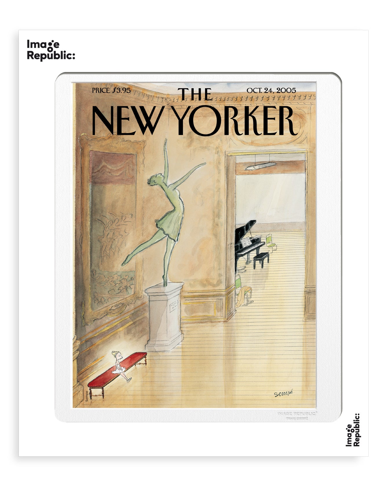 POSTER 40/50 THE NEW YORKER 149 SEMPE ABOVE ALL NO FAUX PAS