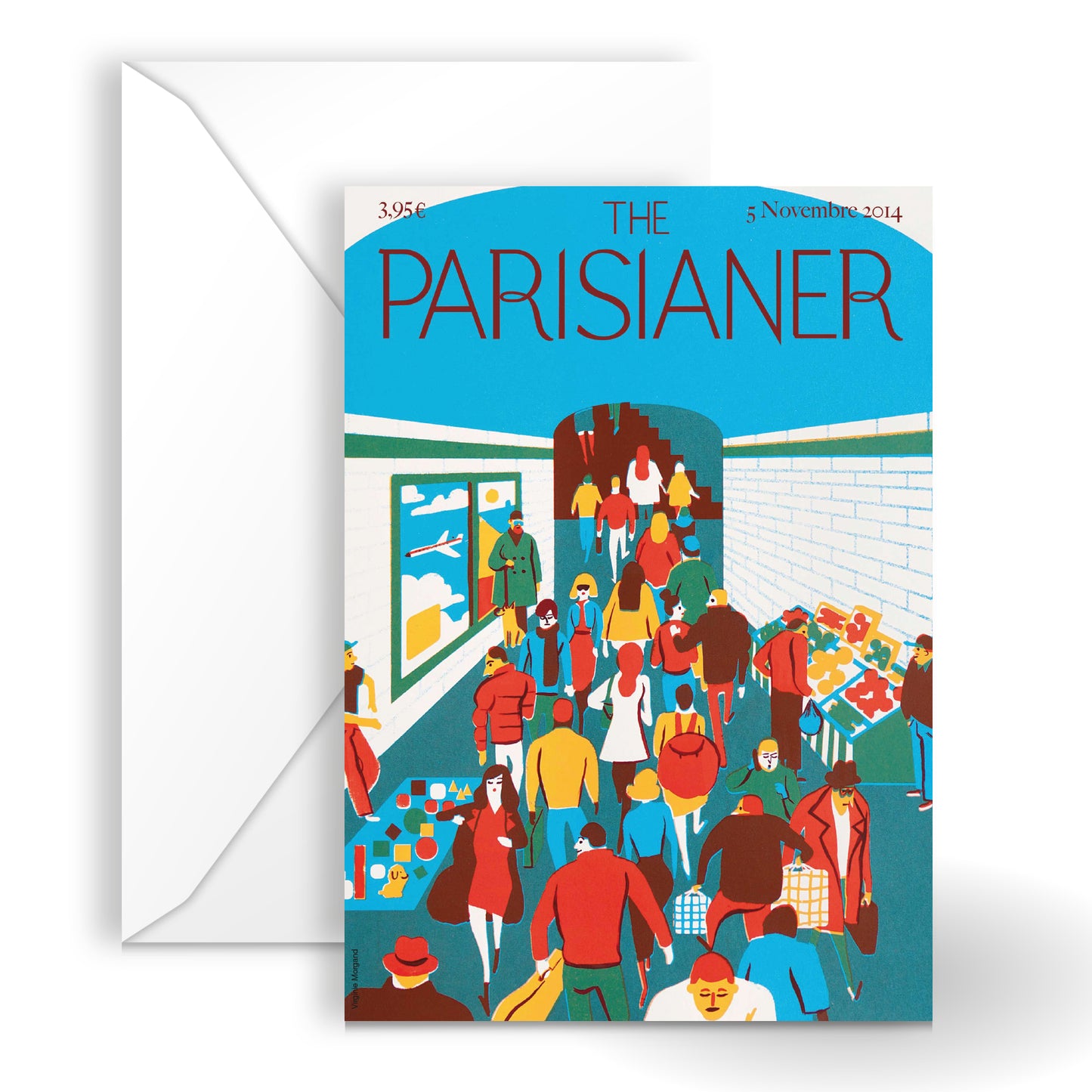 CARTE POSTALE THE PARISIANER MORGAND