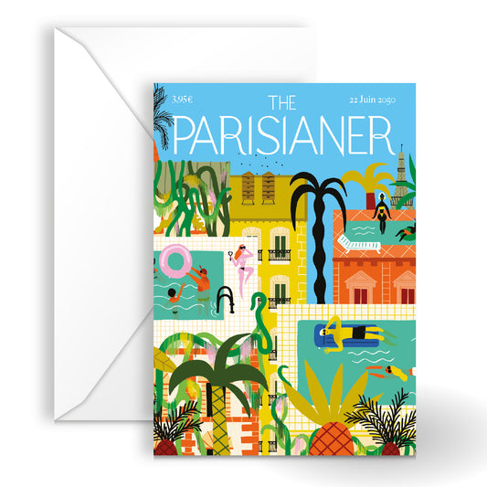 CARTE POSTALE THE PARISIANER UTOPIES 2050 FALIERE