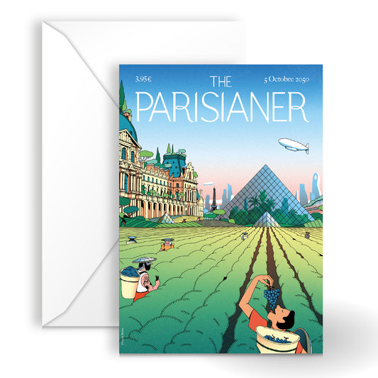 CARTE POSTALE THE PARISIANER UTOPIES 2050 MAHE