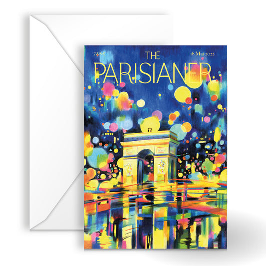CARTE POSTALE THE PARISIANER LYET