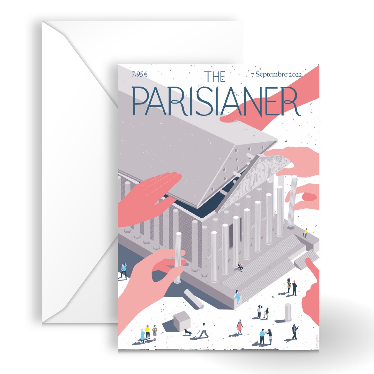 CARTE POSTALE THE PARISIANER RHIN
