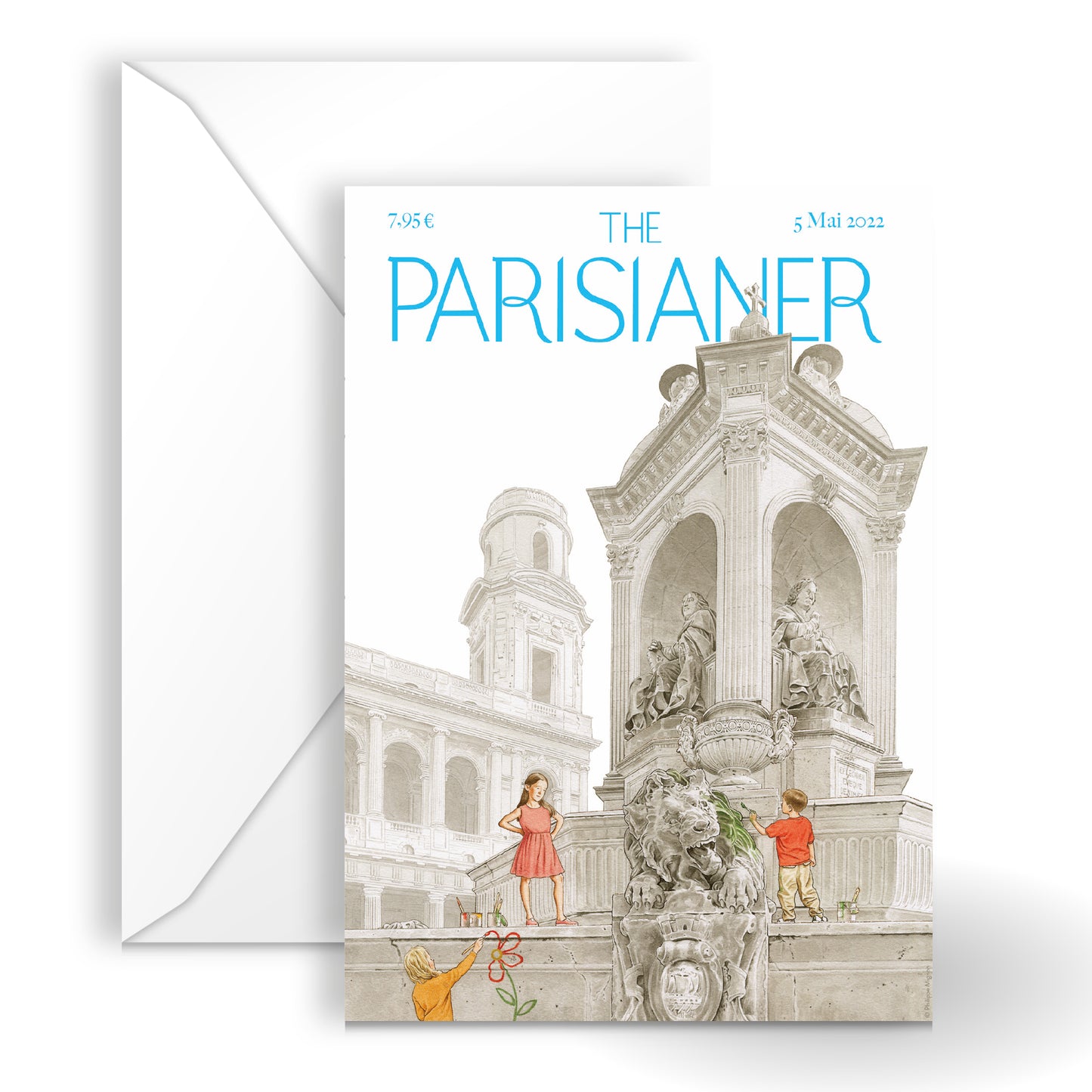 CARTE POSTALE THE PARISIANER MIGNON