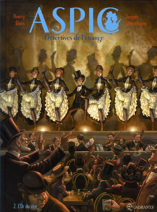 ASPIC, DETECTIVES DE L'ETRANGE T02 - L'OR DU VICE