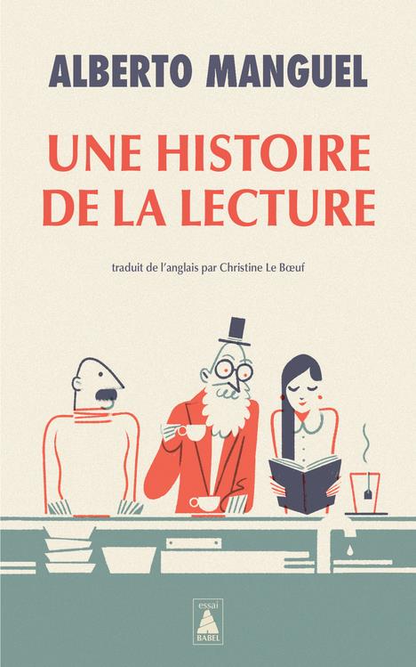 UNE HISTOIRE DE LA LECTURE - ILLUSTRATIONS, NOIR ET BLANC