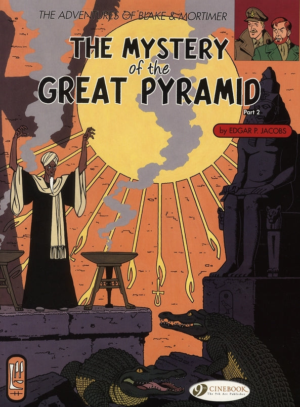 CHARACTERS - BLAKE & MORTIMER - TOME 3 THE MYSTERY OF THE GREATPYRAMID PARTIE 2 - VOL03
