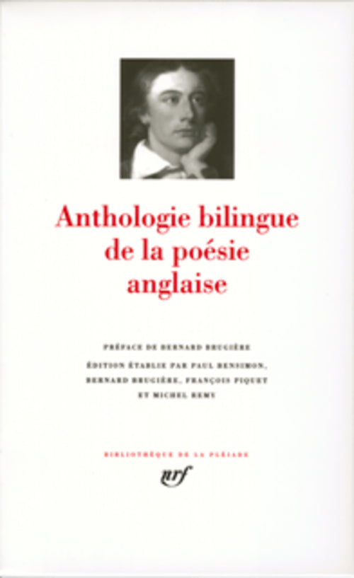 ANTHOLOGIE BILINGUE DE LA POESIE ANGLAISE