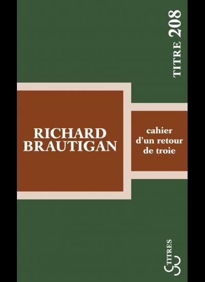 CAHIER D'UN RETOUR DE TROIE