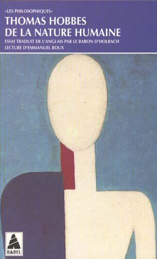 DE LA NATURE HUMAINE OU EXPOSITION DES FACULTES