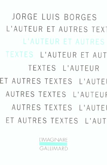 L'AUTEUR ET AUTRES TEXTES - EL HACEDOR