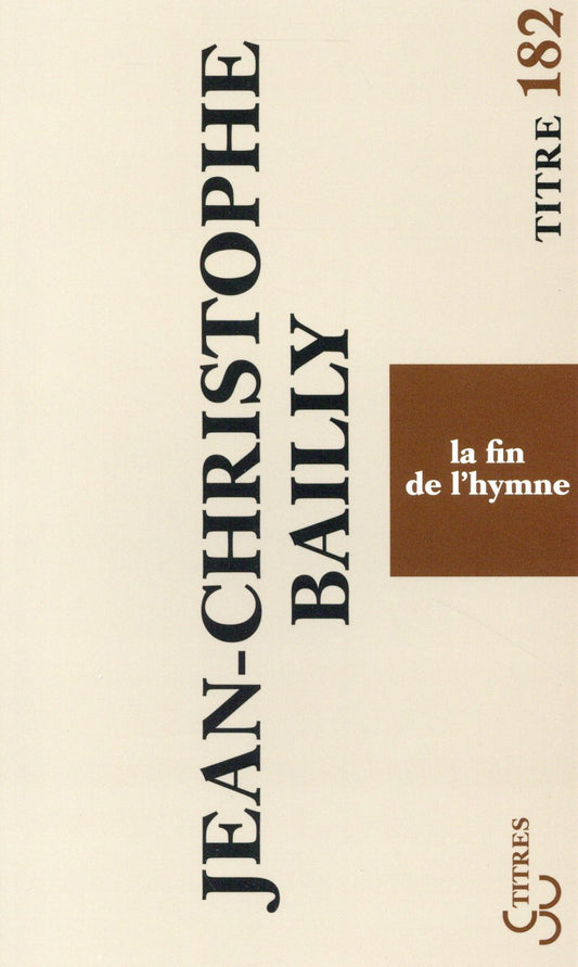 LA FIN DE L'HYMNE